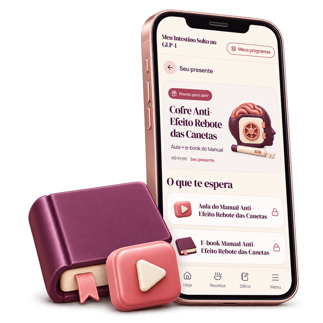 Celular, livro e símbolo de vídeo do Cofre Anti-Efeito Rebote das Canetas.